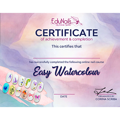 Diploma Curs Easy Watercolour - Acuarela