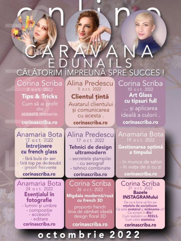 Caravana online EduNails Editia 1 - Pachetul Silver